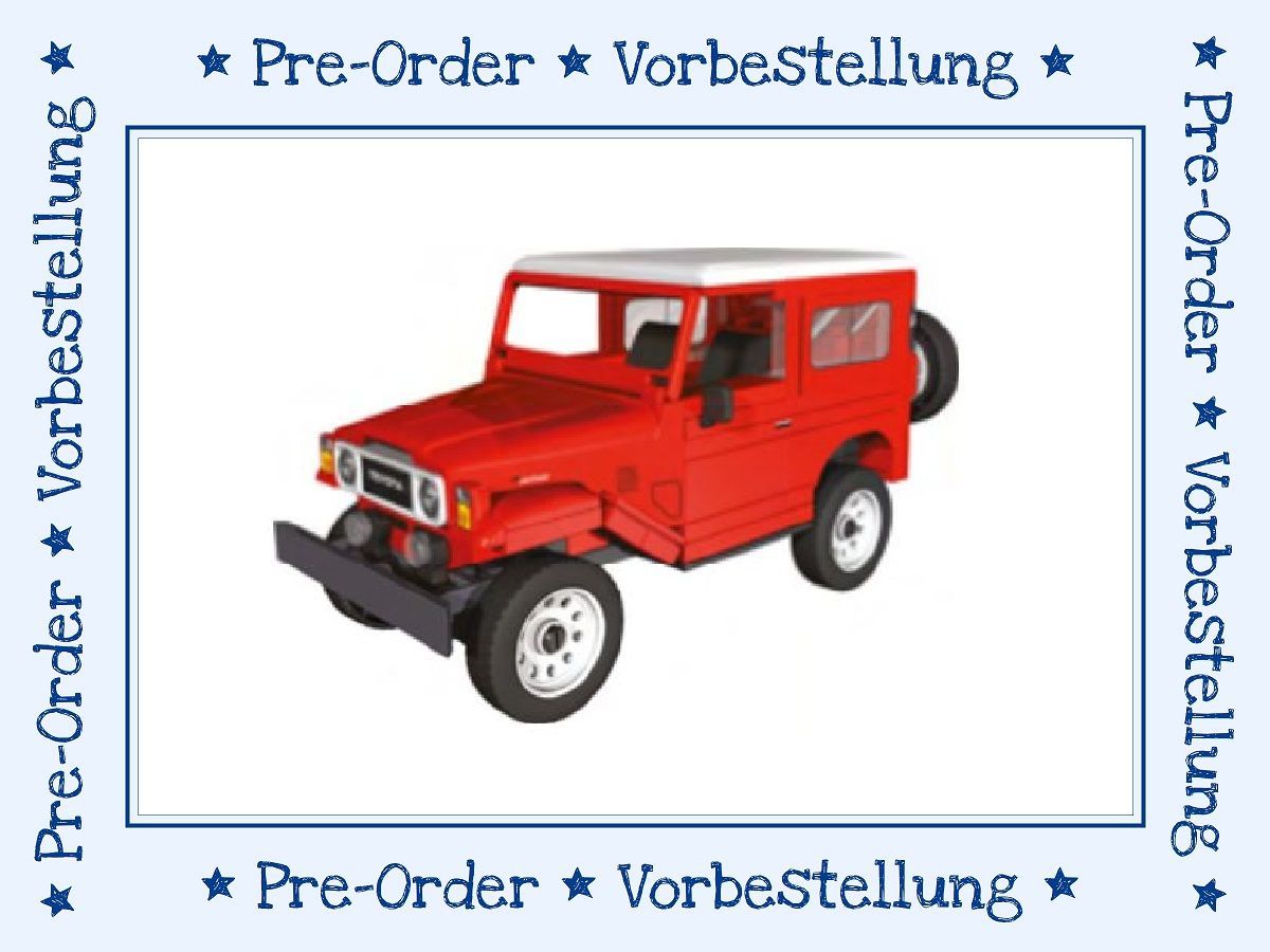 COBI - 24694 - TOYOTA LAND CRUISER FJ 40 RED