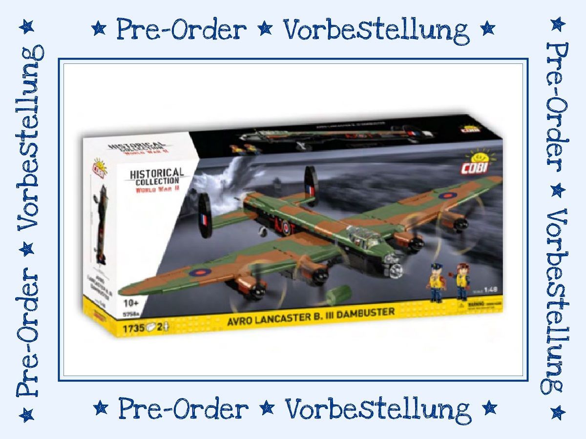 COBI - 5758A - AVRO LANCASTER B III DAMBUSTER