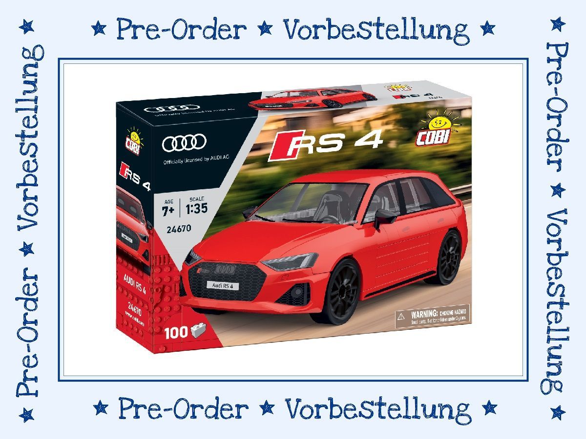 COBI - 24670 - AUDI RS 4