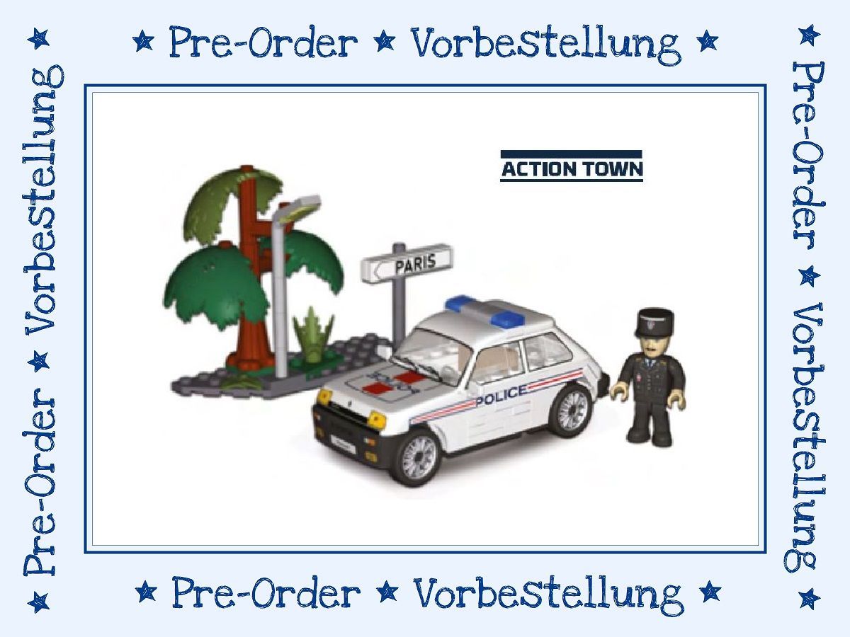 COBI - 24677 - 1976 RENAULT 5 ALPINE POLICE