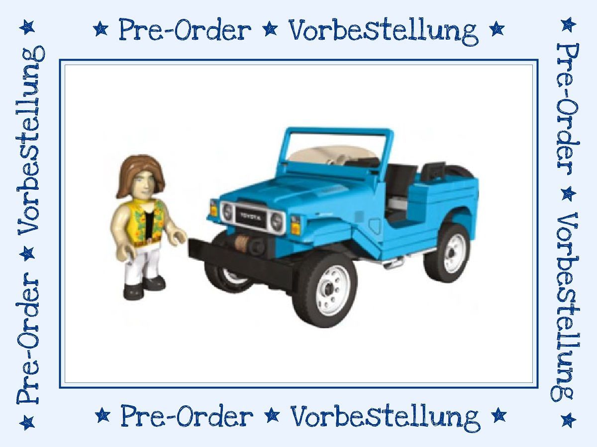 COBI - 24695 - TOYOTA LAND CRUISER FJ 40 RED
