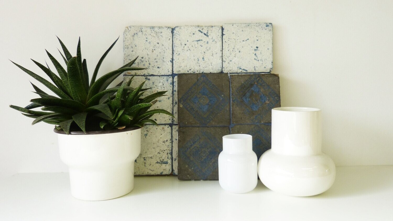 Burnt Earth - Carrée - Bleu