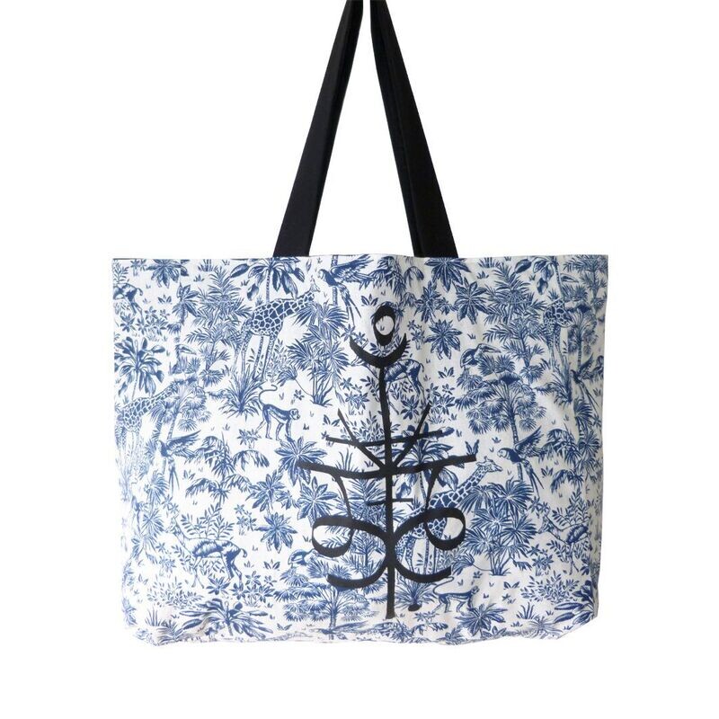 Cabas Blue Jungle