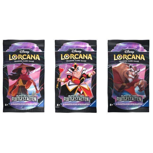 Disney Lorcana: Aufstieg der Flutgestalten, je Booster Pack (Deutsch)