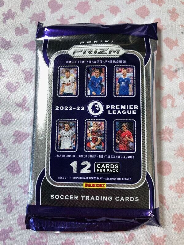 2022/23 Panini Prizm Premier League EPL Soccer Hobby, je Booster