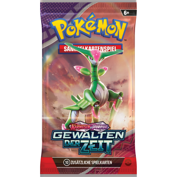 Karmesin & Purpur Gewalten der Zeit Booster (deutsch) Karmesin & Purpur Gewalten der Zeit Booster (deutsch)