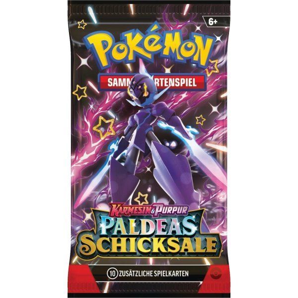 Karmesin & Purpur Paldeas Schicksale Booster (deutsch) Karmesin & Purpur Paldeas Schicksale Booster (deutsch)