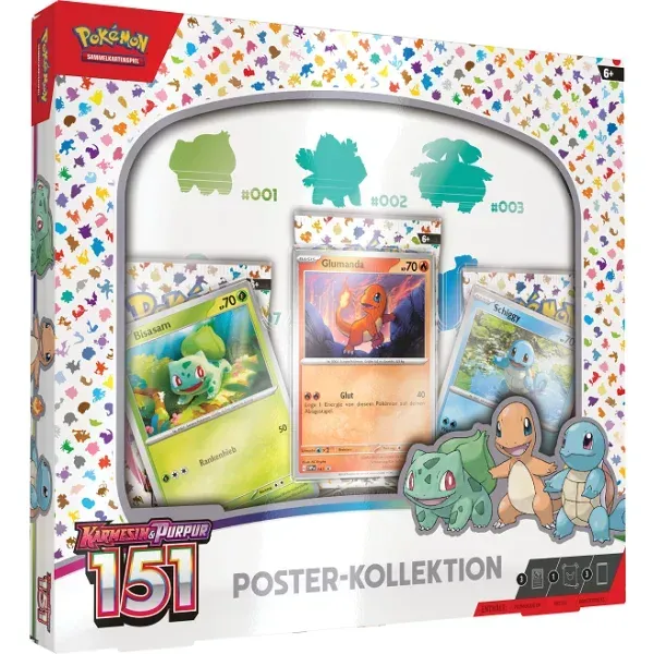 Karmesin & Purpur Pokemon 151 Poster Kollektion (Englisch )