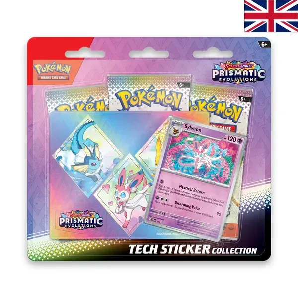 Prismatic Evolutions - Tech Sticker Blister (EN)