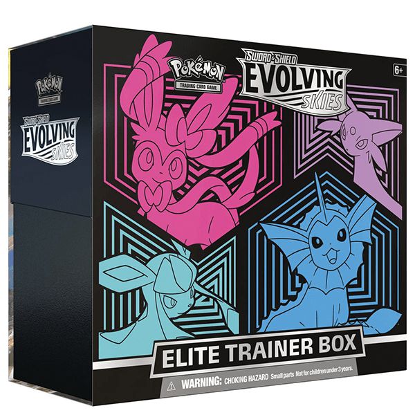 Pokémon Evolving Skies Elite Trainer Box ETB Englisch Drachenwandel