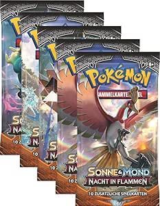 Pokémon Nacht in Flammen Sleeved 1x Booster Pokémon Nacht in Flammen Sleeved 1x Booster