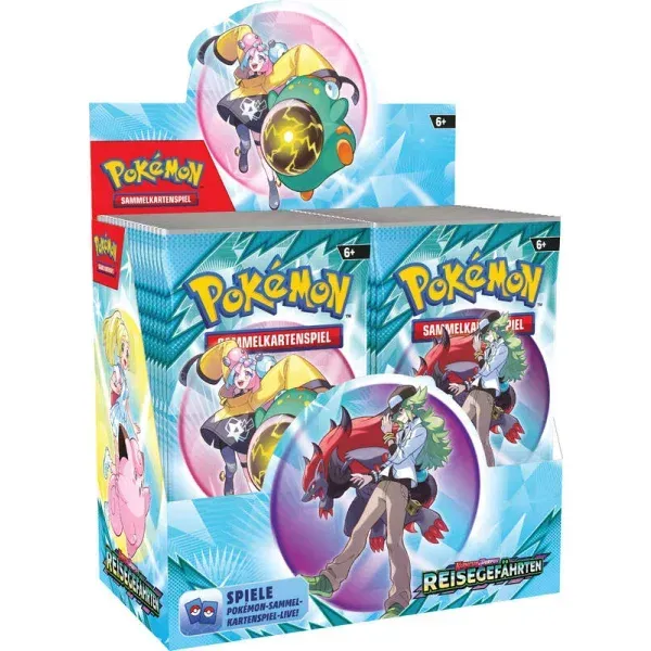 Karmesin & Purpur Reisegefährten Display (36 Booster) (deutsch)