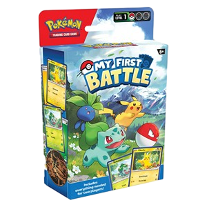 My First Battle: Bisasam & Pikachu