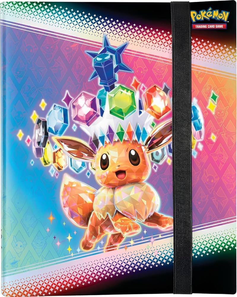 Pokemon Prismatische Entwicklungen Evoli Sammelalbum 9-Pocket