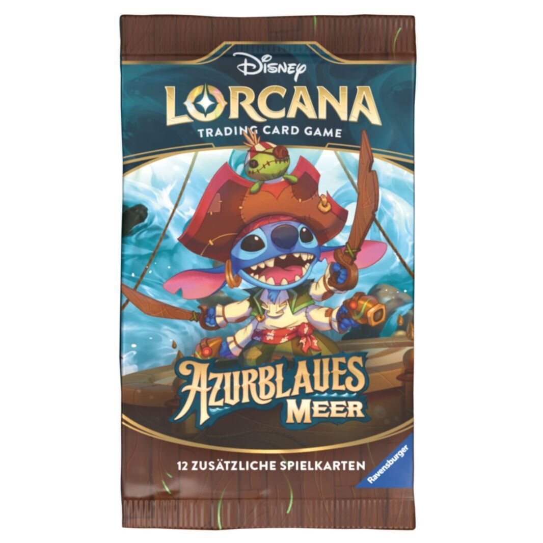 Disney Lorcana 6: Azurite Sea Booster EN