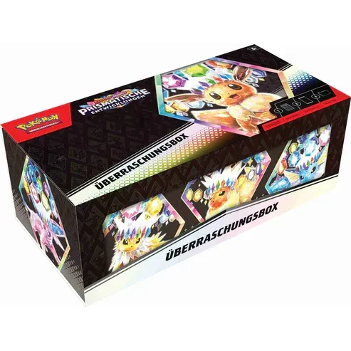 Sammelkarte Überraschungsbox Pokemon Karten deutsch Prismatische Entwicklungen