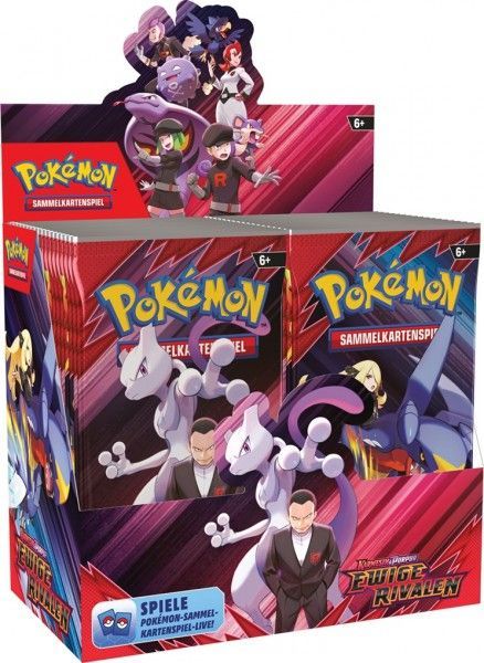 Pokémon Cards KAPU10 Ewige Rivalen Display