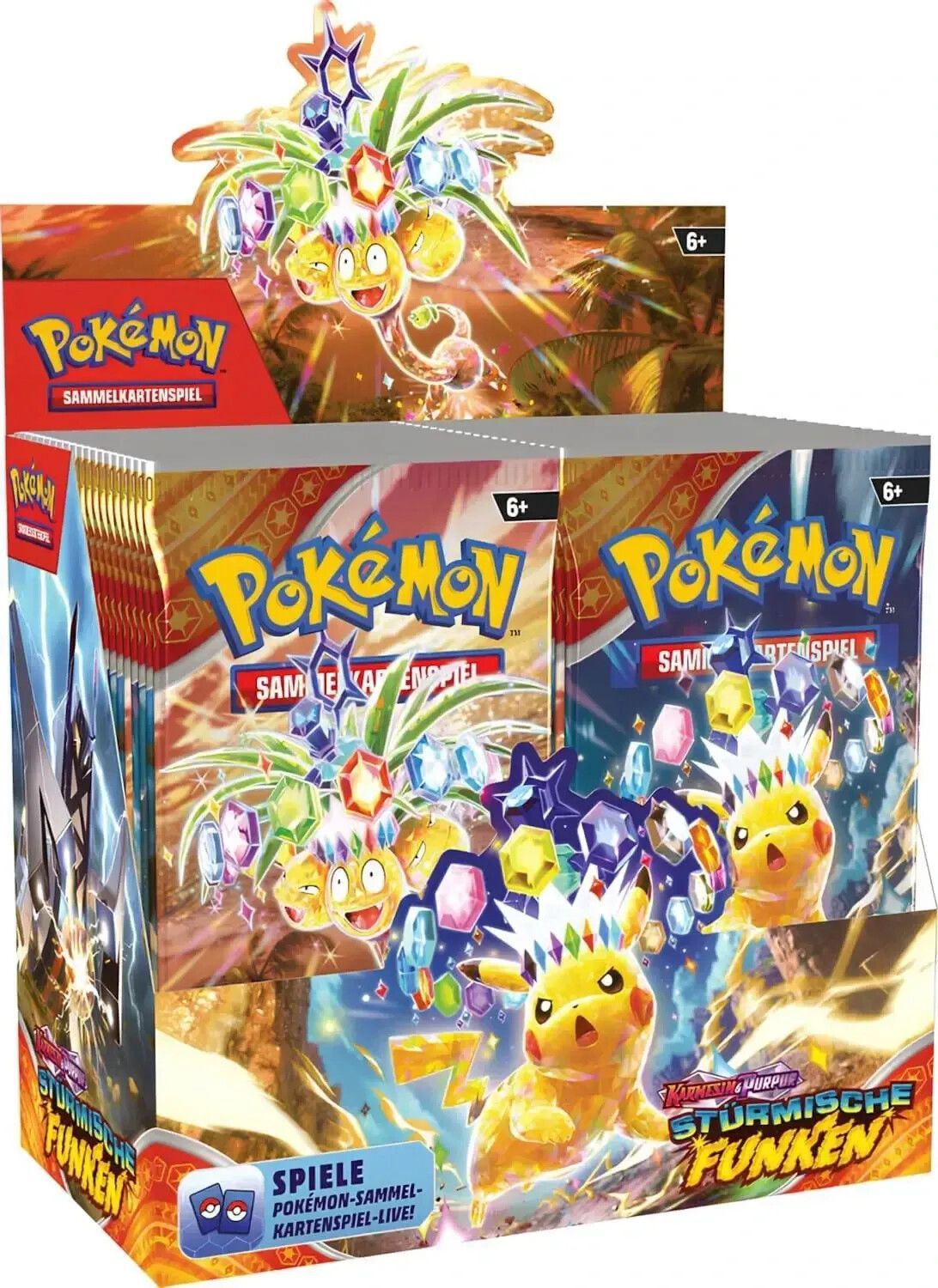 Pokemon Stürmische Funken 36 er Display, Deutsch