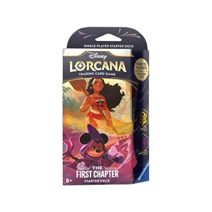 Lorcana Das Erste Kapitel: Bernstein & Amethyst Starter Deck, EN