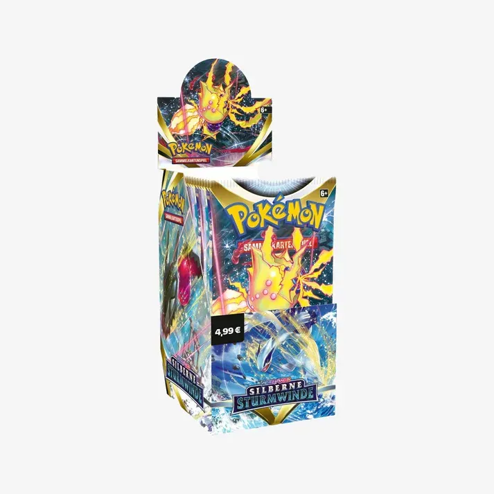 Pokemon Silberne Sturmwinde Display (18er) (DE) Pokemon Silberne Sturmwinde Display (18er) (DE)