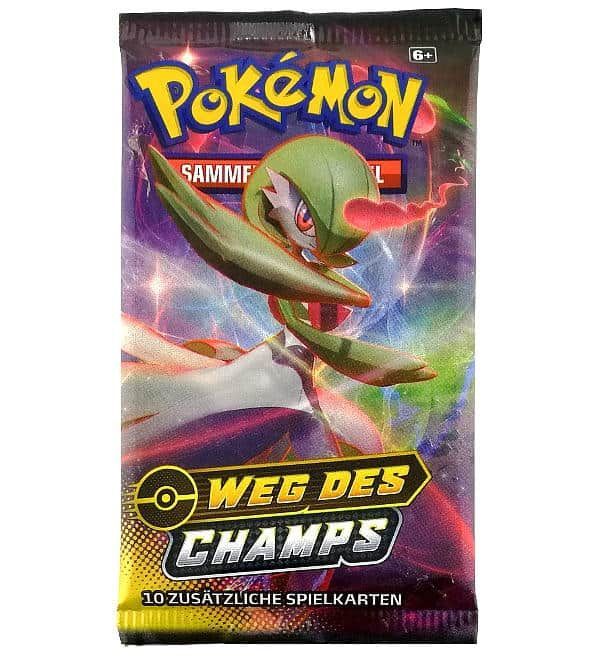 Pokemon Schwert & Schild 3.5 - Weg des Champs - Booster mit 10 Karten DE