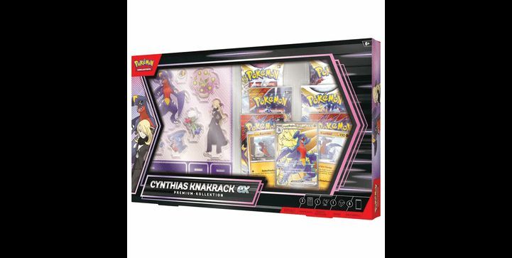Pokemon Premium-Kollektion Cynthias Knakrack-ex Pokemon Premium-Kollektion Cynthias Knakrack-ex