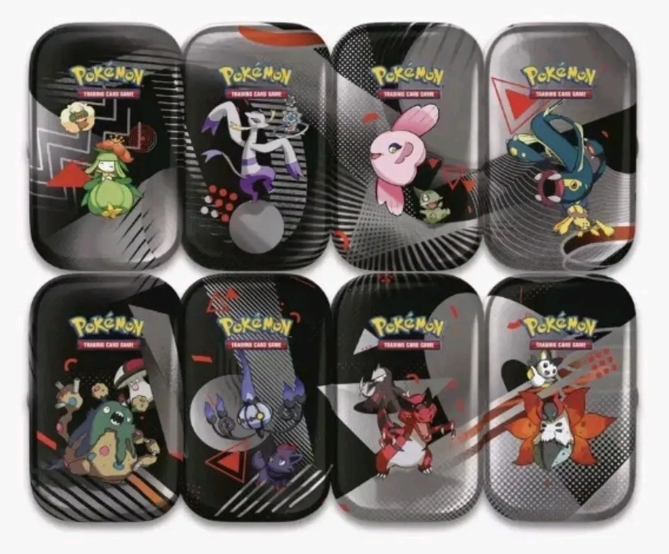 Scarlet & Violet Black Bolt & White Flare Mini Tin (englisch), verschiedene Auswahl