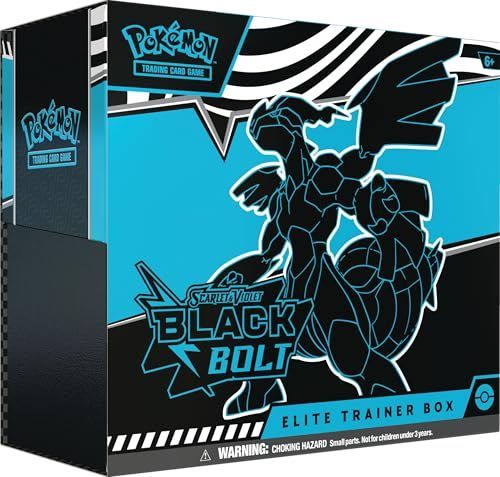 Pokemon Scarlet & Violet Black Bolt Elite Trainer Box - ENGLISCH NEU SV 10.5