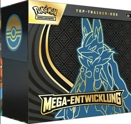 Pokemon Mega Entwicklung - Top Trainer Box Lucario - Deutsch Vorbestellung