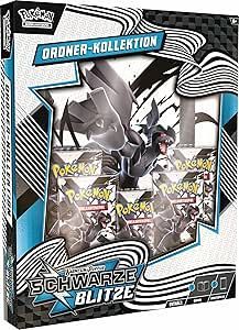 Pokemon Schwarze Blitze Ordner Kollektion KP 10.5 Deutsch Binder