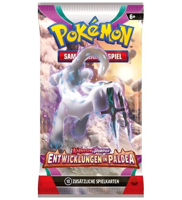 Karmesin & Purpur Entwicklungen in Paldea Booster (deutsch)