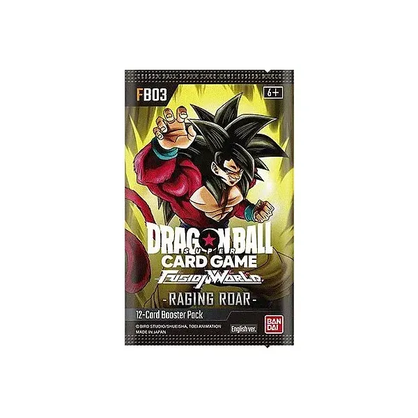 Dragon Ball Super Fusion World Raging Roar FB03 - Booster (englisch)