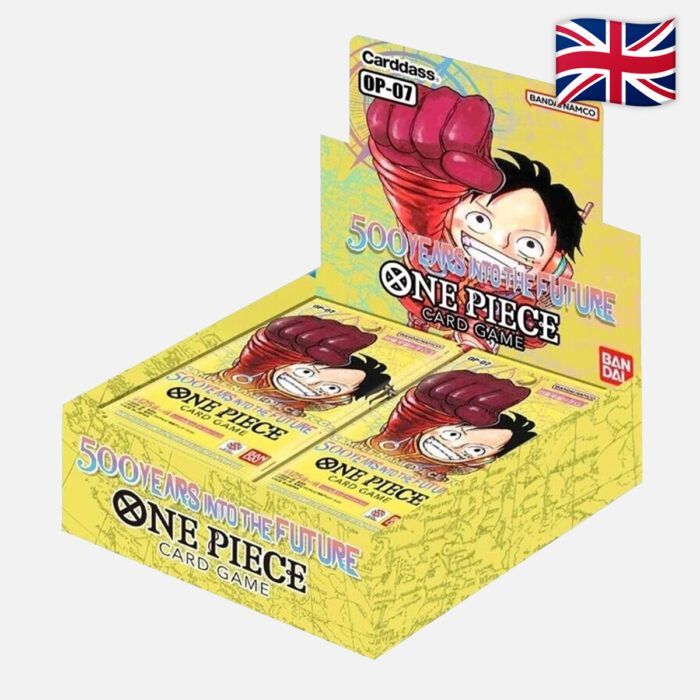 One Piece Card Game OP-07 500 Years in the Future 24er Display -Englisch- One Piece Card Game OP-07 500 Years in the Future 24er Display -Englisch-