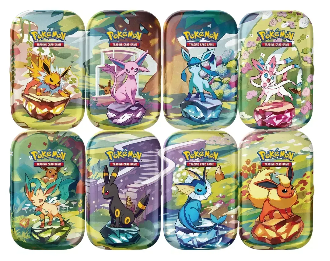 Karmesin & Purpur Prismatische Entwicklungen 1x Mini Tin verschiedene Auswahl, nur für Boxbreak