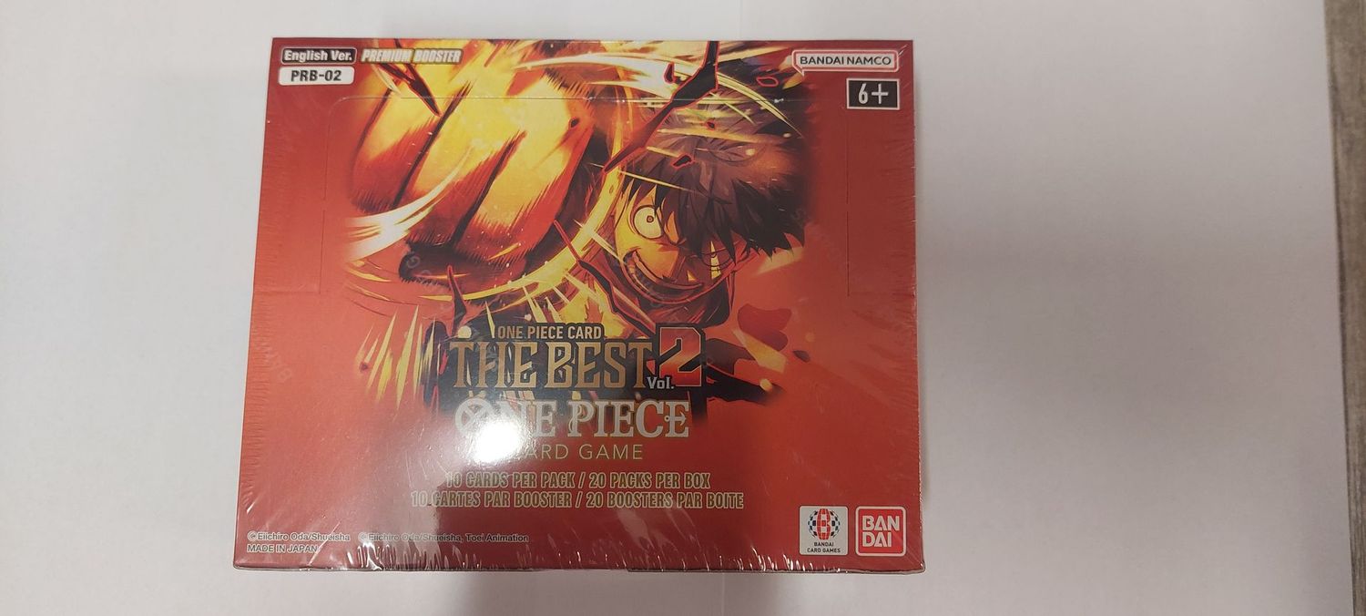 One Piece Card Game The Best Vol.2, Display Englisch One Piece Card Game The Best Vol.2, Display Englisch