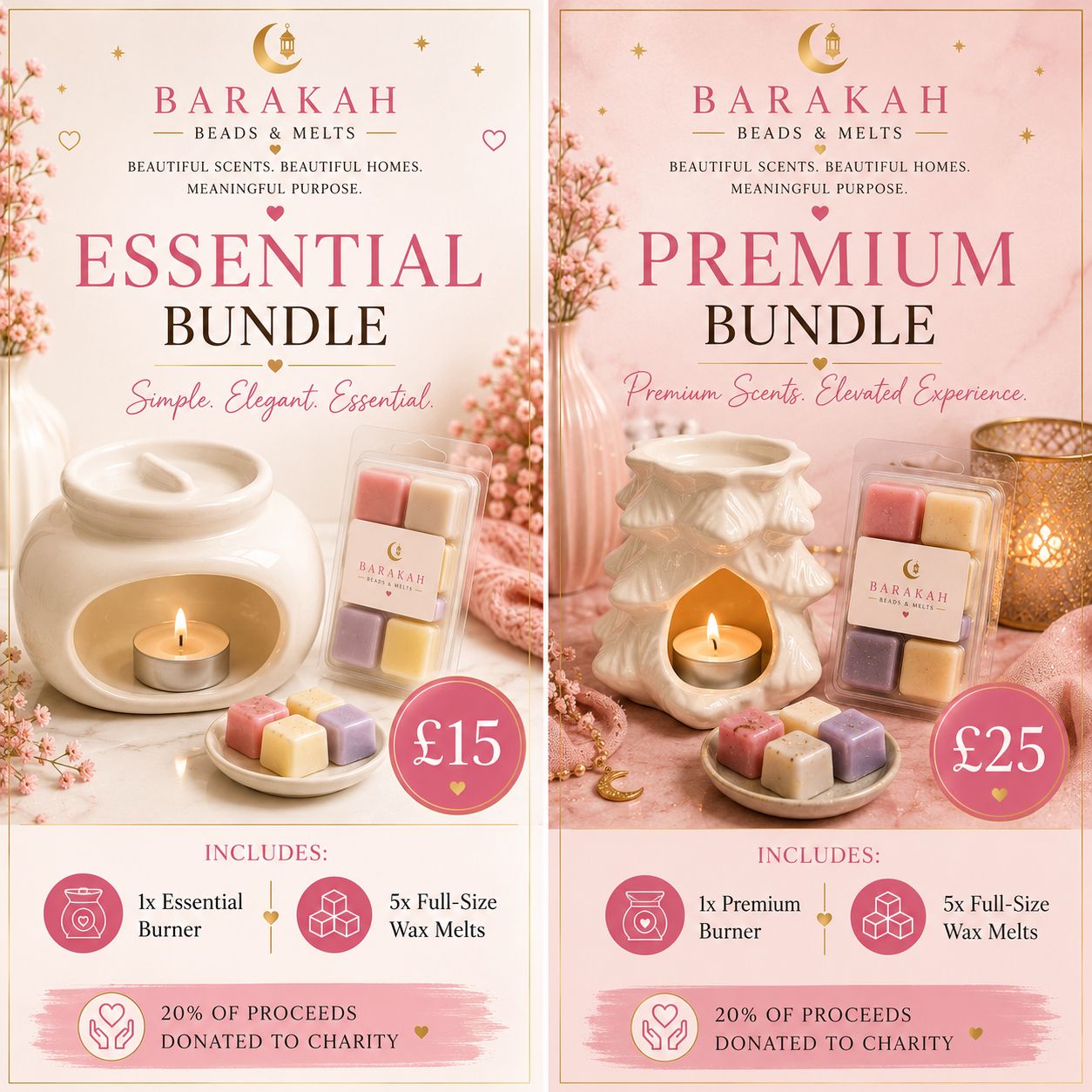 Luxury Wax Burner Bundle