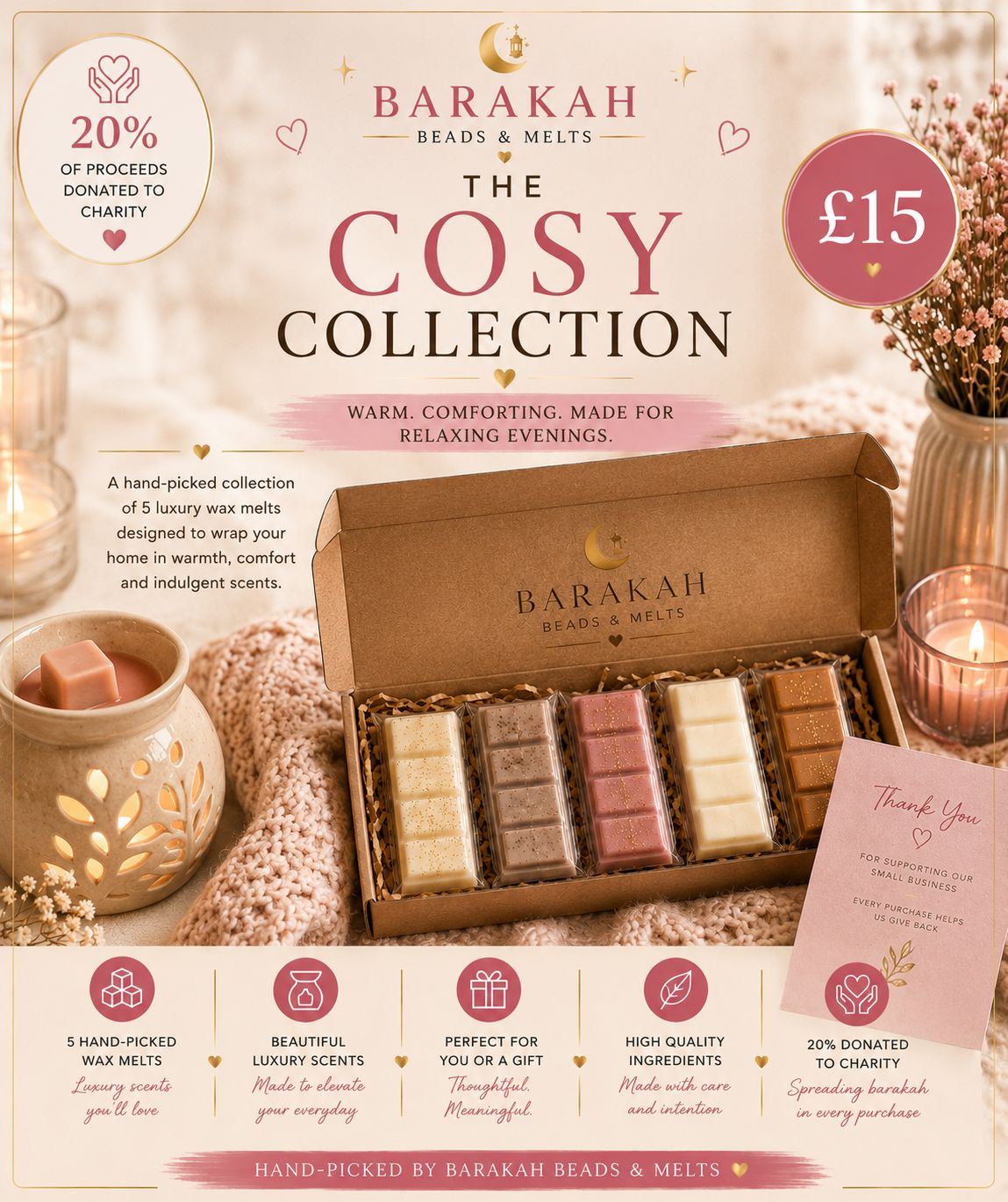 The Cosy Collection – Luxury Wax Melt Collection The Cosy Collection – Luxury Wax Melt Collection