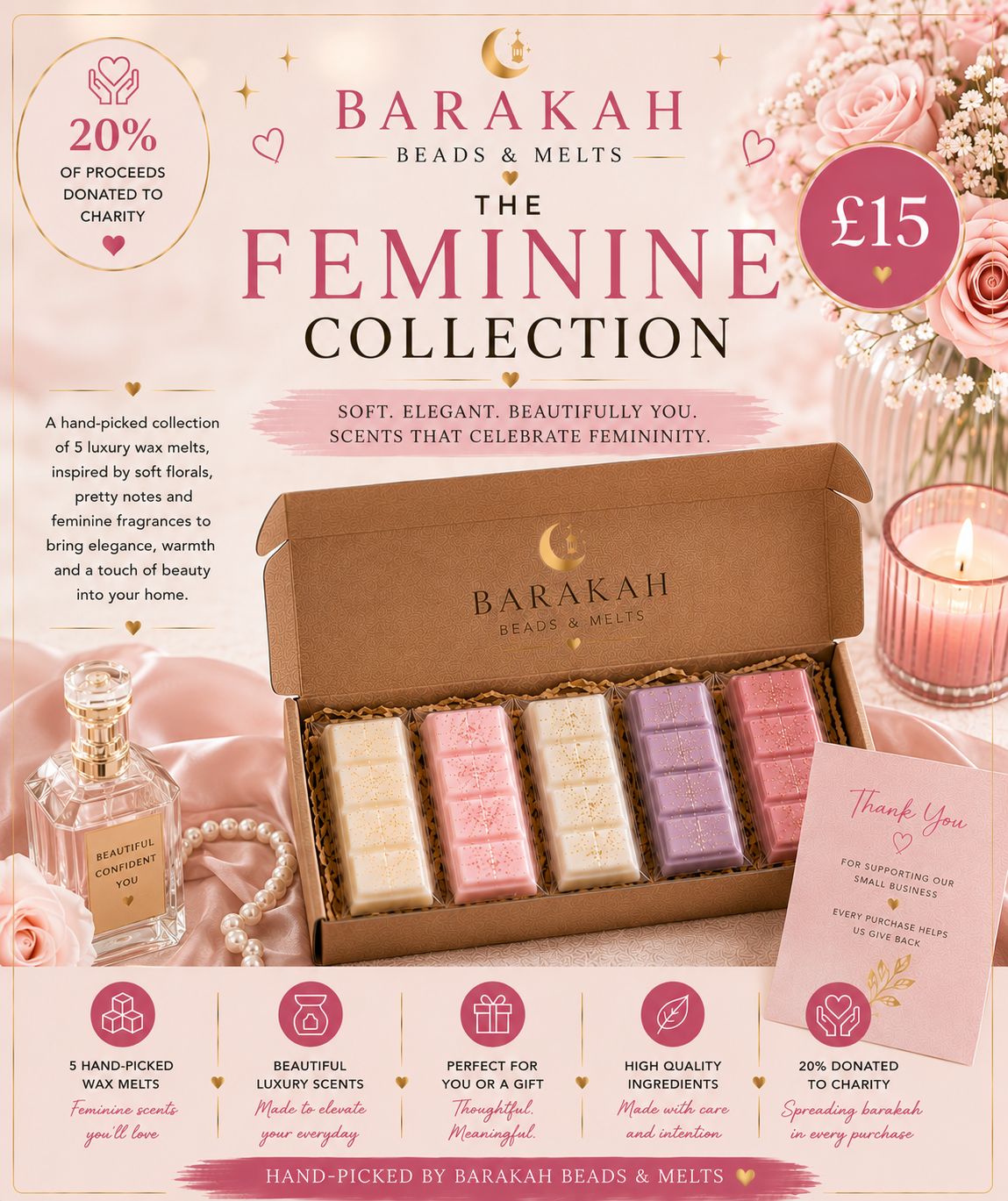 The Feminine Collection – Luxury Wax Melt Collection The Feminine Collection – Luxury Wax Melt Collection