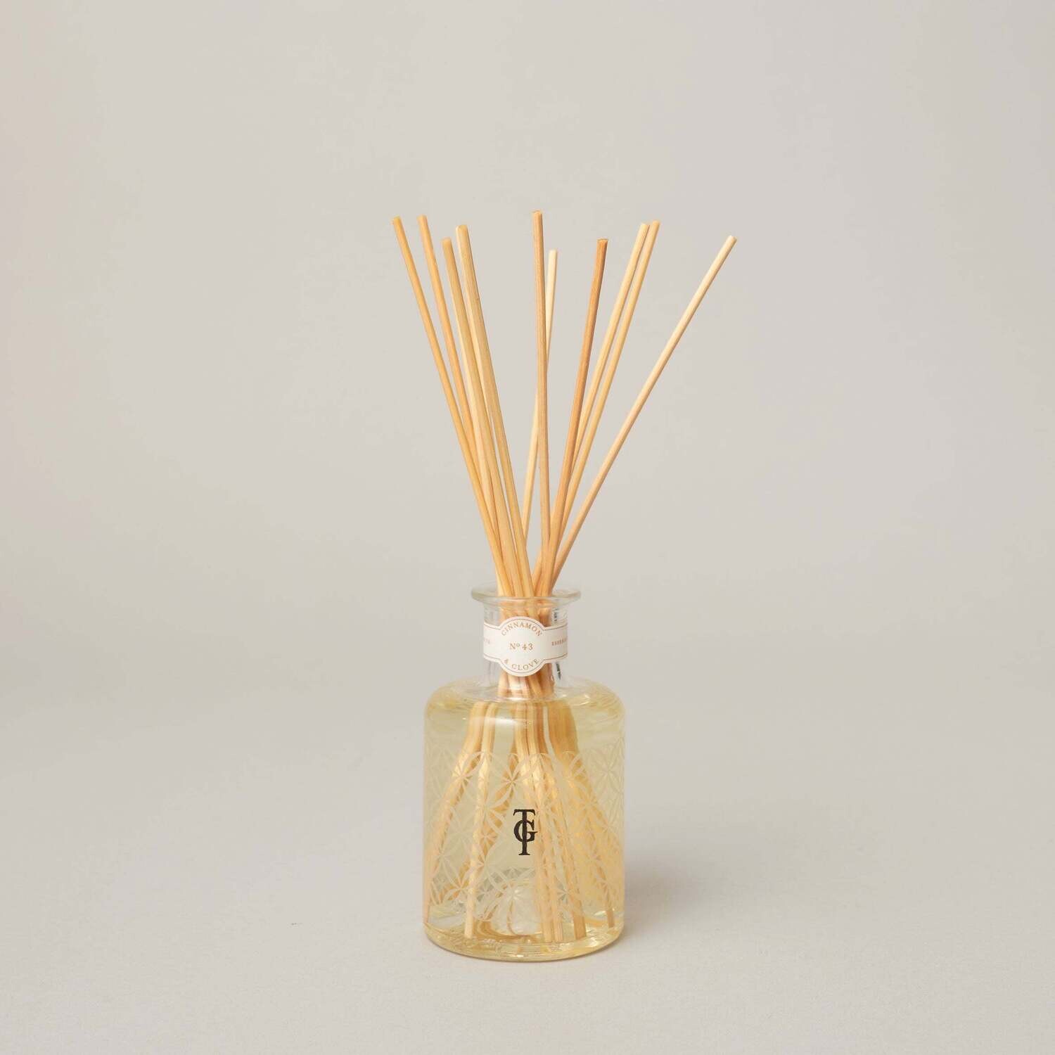 No. 43 Cinnamon &amp; Clove - 200ml room diffuser by True Grace