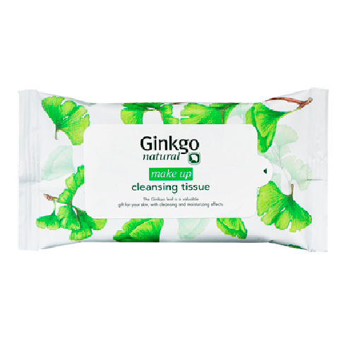 Ginkgo natural cleansing tissue