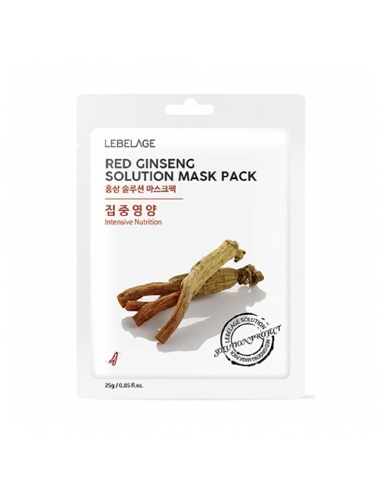 Lebelage Red Ginseng Solution Mask Pack