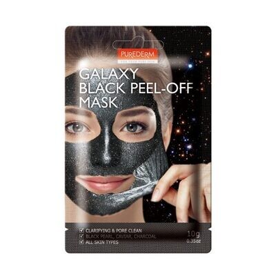 Purederm Galaxy Peel Off Mask Black