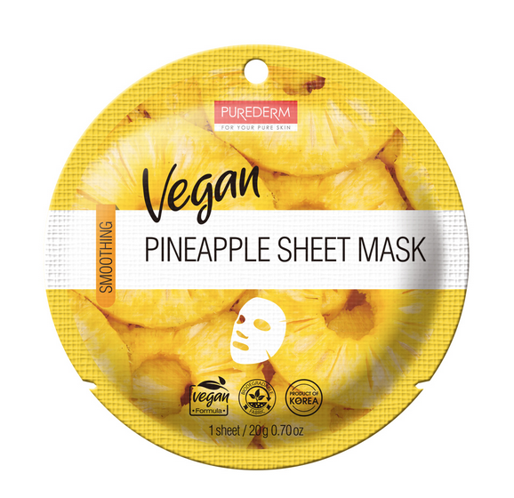 Purederm Vegan Pineapple Sheet Mask