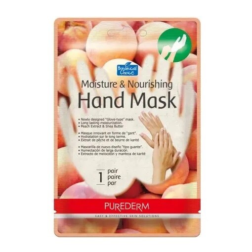 Purederm Moisture &amp; Nourishing Hand Mask Peach