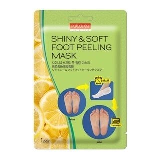 PUREDERM Shiny &amp; Soft Foot Peeling Mask