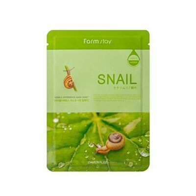 FARMSTAY VISIBLE DIFFERENCE MASK SHEET SNAIL