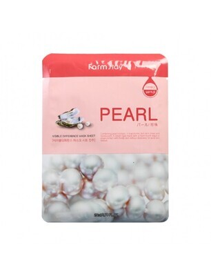 FARMSTAY VISIBLE DIFFERENCE MASK SHEET PEARL