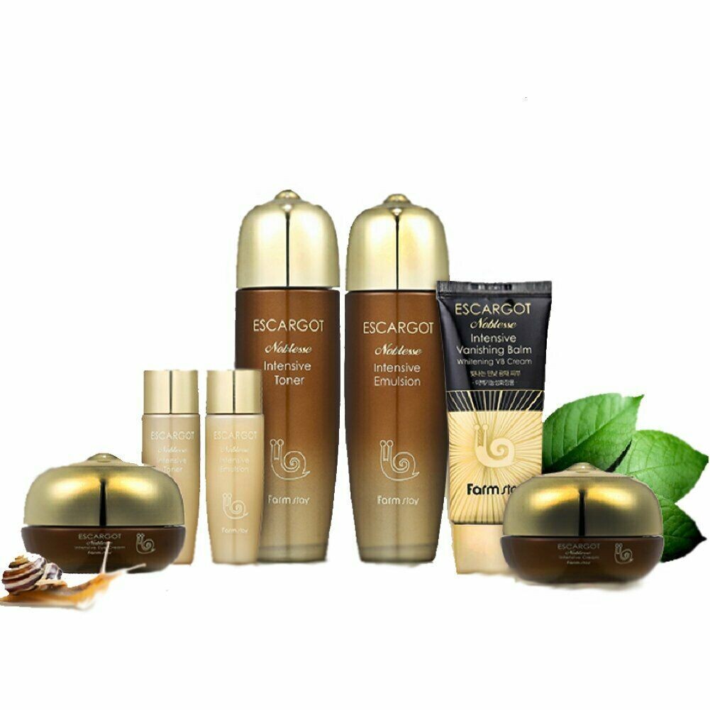 FARMSTAY ESCARGOT NOBLESSE INTENSIVE SKIN CARE 5 SET