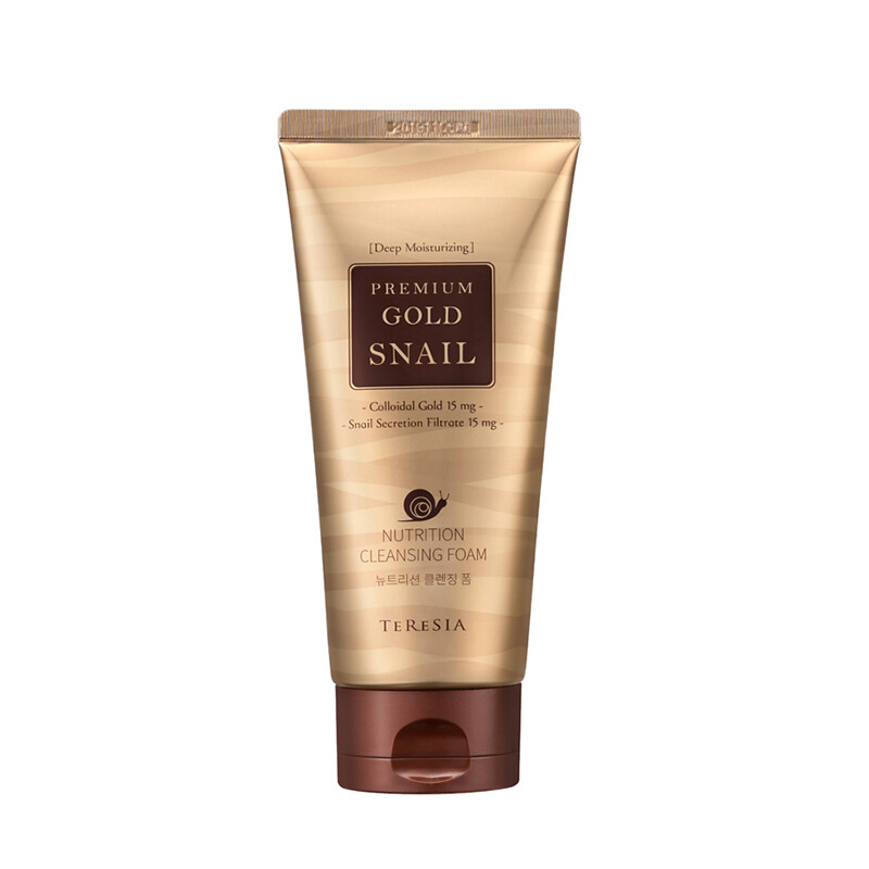 Teresia Premium gold snail cleansing foam