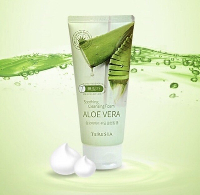 Teresia Aloe vera Soothing cleansing foam